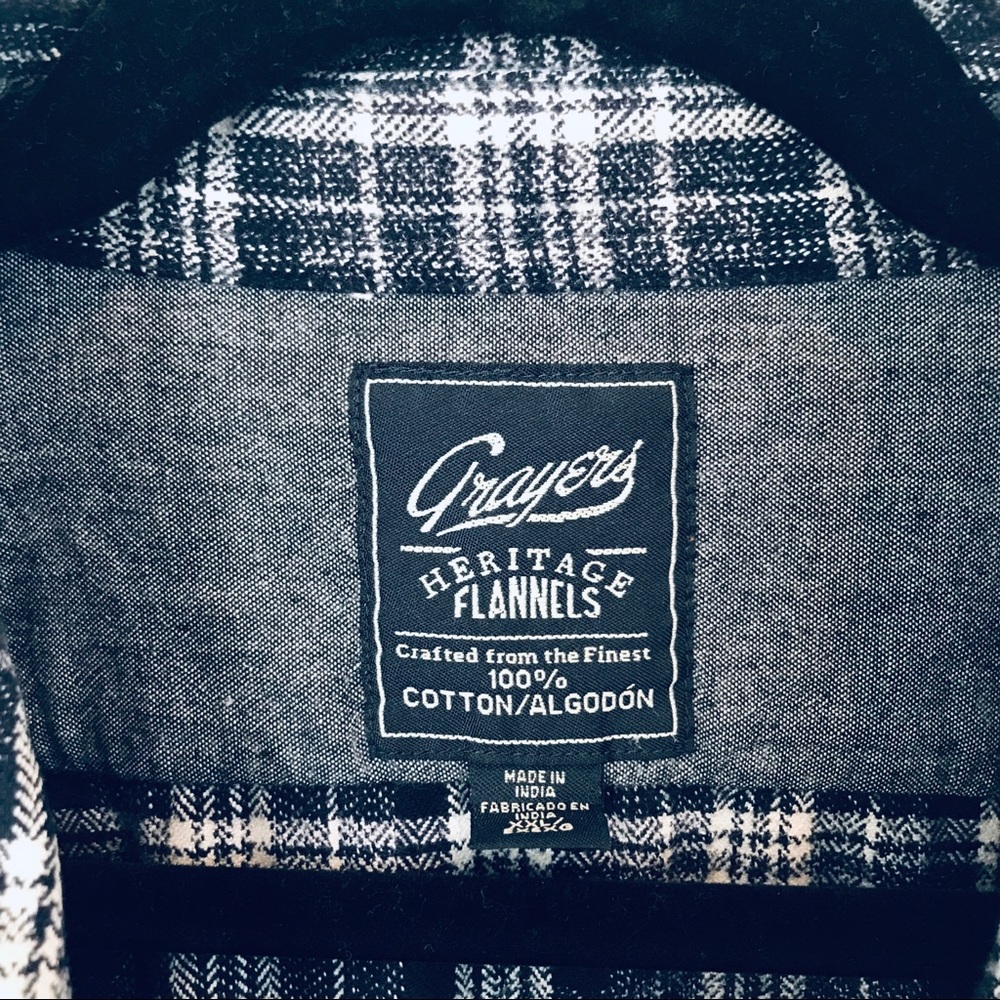 Grayers Heritage Flannel Button Up - image 4